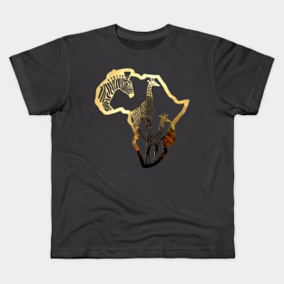 Africa gold Kids T-Shirt